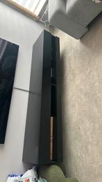 Televisiemeubel zwart hoogglans (zweef effect), Huis en Inrichting, Kasten | Televisiemeubels, Ophalen, Gebruikt, 150 tot 200 cm