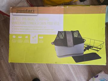 Zoofari fiets-hondenmand beschikbaar voor biedingen