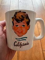 Vintage California mokken (2), Ophalen of Verzenden, Gebruikt