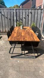 Tuinstoelen Forza Pigano, Tuin en Terras, Tuinsets en Loungesets, Ophalen, 6 zitplaatsen, Teakhout, Zo goed als nieuw