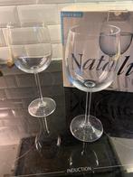 6 Boheemse Kristal Wijnglazen - Nieuw in Doos, Huis en Inrichting, Ophalen of Verzenden