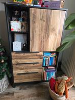 Leen Bakker Kast Luc - Stijlvolle opberger, Ophalen, 100 tot 150 cm, Zo goed als nieuw, Metaal