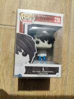 Deathnote funko pop #218 L, Ophalen of Verzenden, Zo goed als nieuw