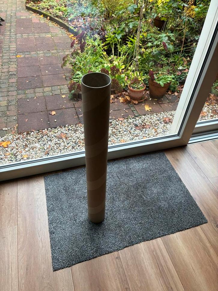 Nieuwe Deurmat op Rol - Grijs, Tuin en Terras, Deurmatten, Nieuw, Nylon, Droogloopmat, Binnen, Ophalen of Verzenden