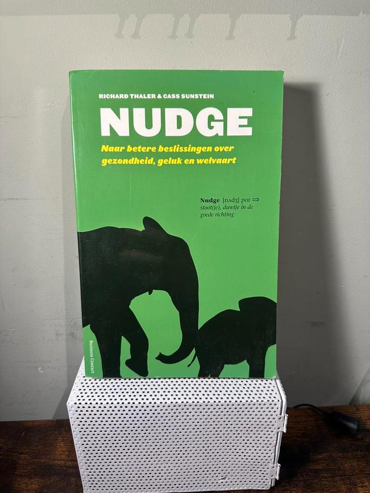 Cass Sunstein - Nudge, Boeken, Economie, Management en Marketing, Gelezen, Management, Ophalen of Verzenden