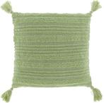 Unique Living sierkussen kussen 45x45cm gevuld & met rits NW, Ophalen of Verzenden, Nieuw, Groen, Vierkant