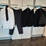 2 herenpakken met stropdas en hemd, Kleding | Heren, Gedragen, Ophalen of Verzenden