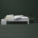 Auping 1 persoons bed met spiraal 200x90, 90 cm, Gebruikt, Eenpersoons, Wit