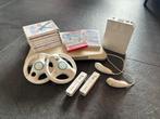 Compleet Wii Pakket met Mario, Dance & Sport Games, Ophalen, Gebruikt, Met 2 controllers