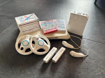 Compleet Wii Pakket met Mario, Dance & Sport Games beschikbaar voor biedingen
