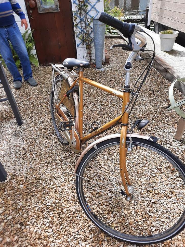 Union Goldrun Herenfiets, Fietsen en Brommers, Fietsen | Heren | Herenfietsen, Gebruikt, Overige merken, Versnellingen, Ophalen