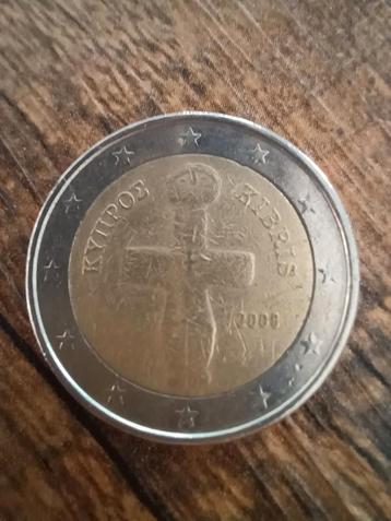Cyprus 2 Euro Munt 2008 - Idool van Pomos beschikbaar voor biedingen