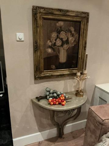 Antiek  frans wand console beschikbaar voor biedingen
