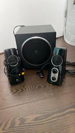 Logitech speakerset Z523, Computers en Software, Pc speakers, Ophalen, Zo goed als nieuw