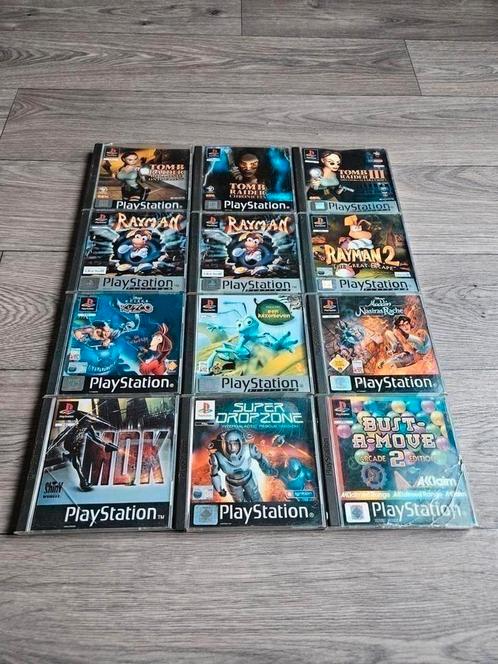 Playstation 1 PS1 Games Collectie 14 Stuks, Spelcomputers en Games, Games | Sony PlayStation 1, Gebruikt, Avontuur en Actie, 1 speler