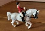 Schleich hengst met ruiter (24), Ophalen of Verzenden, Zo goed als nieuw