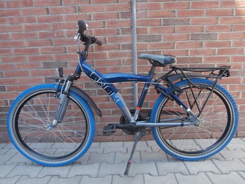 Zeer mooie Batavus Snake 24 inch, 38 cm. blauw-grijs, Fietsen en Brommers, Fietsen | Jongens, Zo goed als nieuw, 24 inch, Handrem
