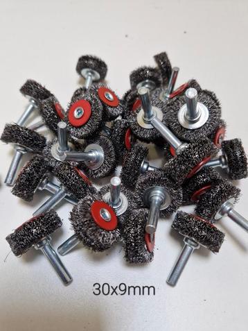 Osborn stiftborstels-slijpborstels-schuurborstels op stift beschikbaar voor biedingen