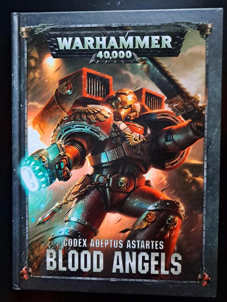 Warhammer 40k Codex: Blood Angels (8th edition), Hobby en Vrije tijd, Wargaming, Zo goed als nieuw, Warhammer 40000, Boek of Catalogus