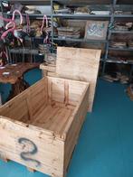 pallet kist houten kist, Doe-het-zelf en Verbouw, Ophalen, Gebruikt, 100 cm of meer, 60 cm of meer
