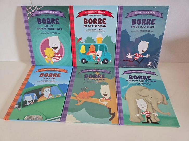 6 Borreboekjes Nieuw Samen voor € 6,00, Boeken, Kinderboeken | Kleuters, Nieuw, Fictie algemeen, Ophalen of Verzenden