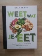 Weet wat je eet - Daan de Wit, Zo goed als nieuw, Verzenden