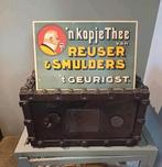 Reclamebord Reuser&Smulders Den Haag te koop/Ruil👇, Ophalen of Verzenden, Gebruikt, Reclamebord
