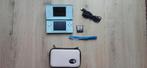 Nintendo DS Lite lichtblauw + sam power football, Spelcomputers en Games, Met games, Blauw, Ophalen of Verzenden, Zo goed als nieuw