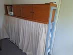 Opklapbed met ombouw, Huis en Inrichting, Slaapkamer | Bedden, Ophalen, Gebruikt, Eenpersoons, Wit