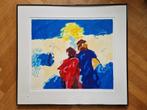 Henk van Vessem zeefdruk, A day of full colours 1999, Antiek en Kunst, Kunst | Litho's en Zeefdrukken, Ophalen