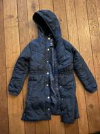 Donkerblauwe meisjesjas, maat 158, Kinderen en Baby's, Kinderkleding | Maat 158, Ophalen, Gebruikt, Meisje, Jas