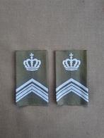 Rangen gvt Wachtmeester 1ste klasse instructie, Verzamelen, Ophalen of Verzenden, Landmacht, Nederland, Embleem of Badge