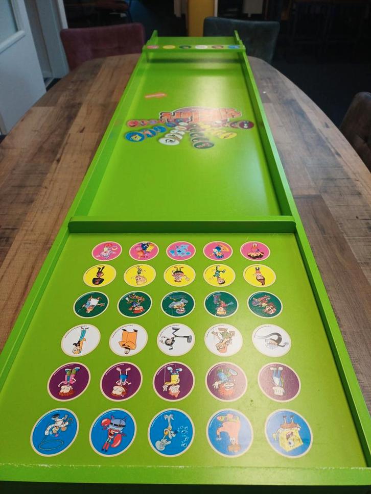 Sjoelbak voor kinderen, Hobby en Vrije tijd, Gezelschapsspellen | Overige, Gebruikt, Een of twee spelers, Drie of vier spelers