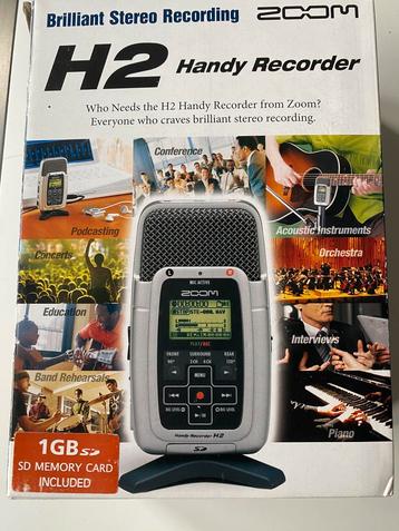Zoom H2 Handy recorder beschikbaar voor biedingen
