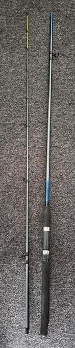 Dropshot hengel spartan 210cm tot 28gram incl abu molen, Ophalen, Zo goed als nieuw, Molen