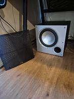 Polk PSW10 Subwoofer, Gebruikt, Subwoofer, 120 watt of meer, Ophalen
