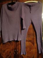 paars huispak top schuin aflopend, Kleding | Dames, Ophalen of Verzenden, Zo goed als nieuw, Maat 42/44 (L), Paars