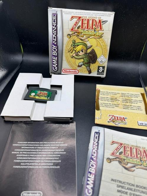 Zelda minish cap, Spelcomputers en Games, Games | Nintendo Game Boy, Zo goed als nieuw, 1 speler, Vanaf 3 jaar, Ophalen of Verzenden