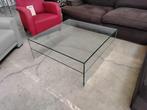 Salontafel glas, nieuw/demo. 100 x 100 cm. Voor 150=, Ophalen, 50 tot 100 cm, Nieuw, 50 tot 100 cm