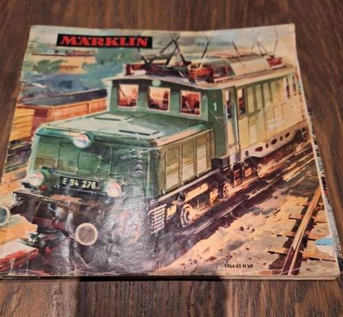 Märklin catalogus  1964 - 1965 Nederlandse editie, Hobby en Vrije tijd, Modeltreinen | H0, Gebruikt, Boek, Tijdschrift of Catalogus