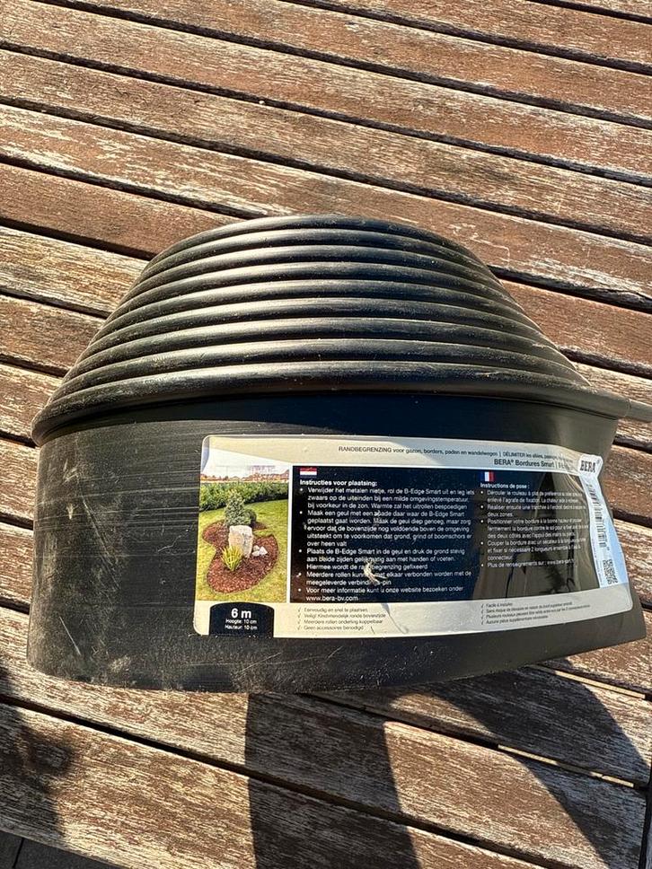 Flexibele Borderrand - 6 Meter Lang, 10cm hoog, Tuin en Terras, Bielzen en Borders, Nieuw, Border, Kunststof, Minder dan 25 cm