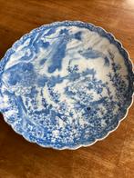 Antiek Wandbord chinees diameter 30 cm, Ophalen of Verzenden