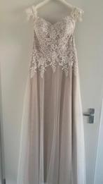 Trouwjurk 38, Kleding | Dames, Trouwkleding en Trouwaccessoires, Ophalen, Zo goed als nieuw, Wit, Trouwjurk