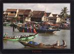 1 Ansichtkaart Hoi An Vietnam. Afm. 18x13cm., Ophalen of Verzenden, 1980 tot heden, Gelopen, Buiten Europa