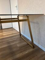 Stijlvolle rechthoekige eettafel, Huis en Inrichting, Ophalen, 50 tot 100 cm, Zo goed als nieuw, Vier personen