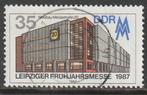 DDR 1987 3080 Leipziger voorjaarsmesse, Gest, Ophalen of Verzenden, DDR, Gestempeld