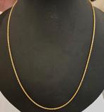 18 karaats gouden koord / rope ketting 60cm geelgoud, Ophalen of Verzenden, Zo goed als nieuw, Goud, Goud