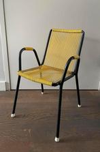 Vintage Gele Kinder Tuinstoel Spimeta Harkema, Ophalen, Gebruikt, Overige kleuren, Metaal