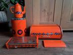 Retro set Brabantia oranje serie Diana, zie beschrijving, Ophalen of Verzenden, Huis en Inrichting