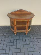 Prachtig Vintage Theekastje met Rond Glas - Jaren ’50 Design, Antiek en Kunst, Antiek | Meubels | Kasten, Ophalen